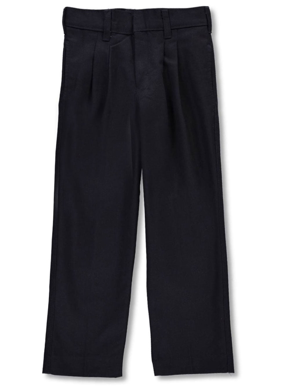 A+ Boys' Pleated Uniform Pants - navy 