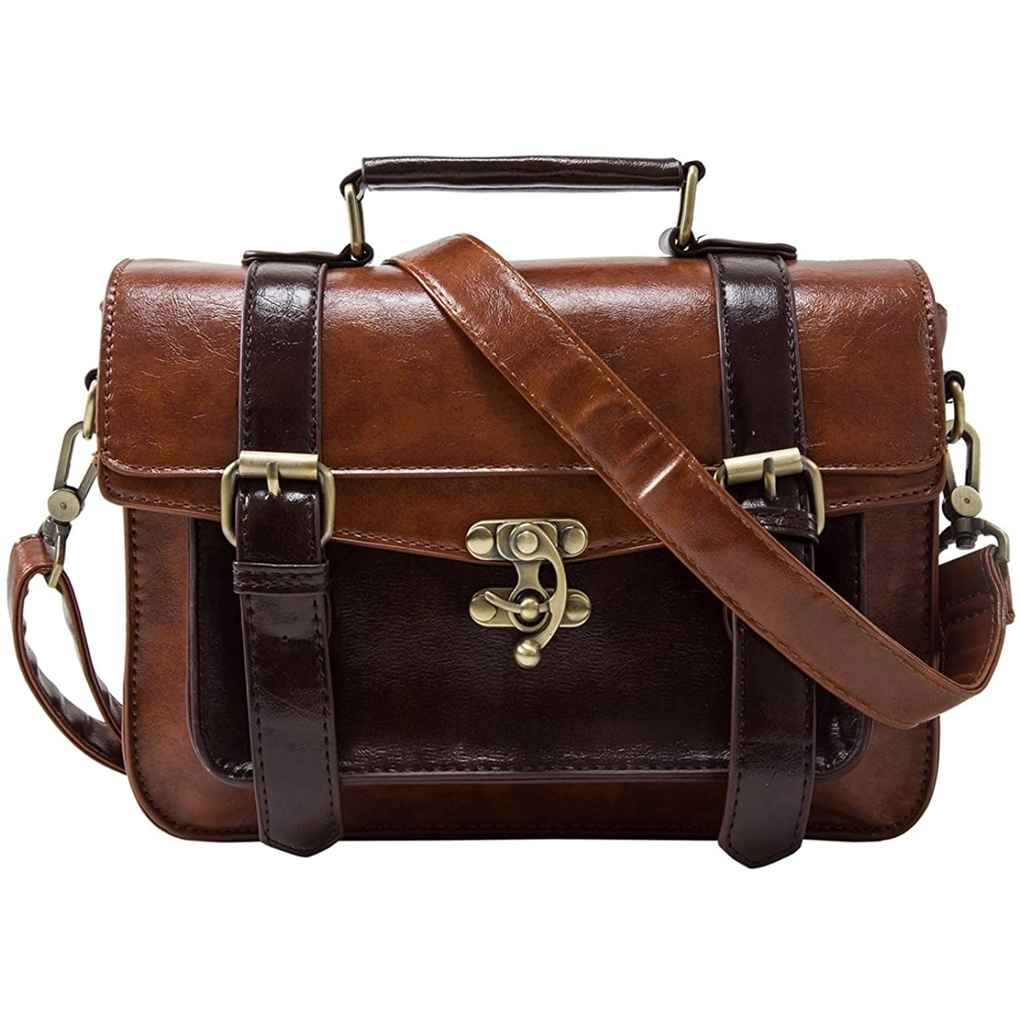 Leather satchel purse sale