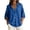 #428-Blue, variant on Womens Linen Long Sleeve Button Down Cardigan Solid Color Loose Fit Collared Casual Open Front Blouse Gift