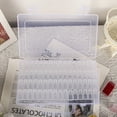 thumbnail image 6 of Diamond Art Storage, Transparent Grid Storage Box, Plastic Jewelry Organizer with Secure Lids, Multi-Functional Craft Storage Container, Portable Storage Organizer DIY Display Box 1Pcs, 6 of 9
