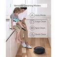 thumbnail image 5 of Robot aspirador eufy BoostIQ RoboVac 11S MAX renovado, superfino, potente succión, silencioso, autocargable, limpia desde suelos duros hasta alfombras de pelo medio, color negro., 5 of 5