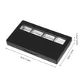 thumbnail image 2 of HLONK 4 Pcs Travel Refillable Eyeshadow Mini Makeup Palette Black, 2 of 8