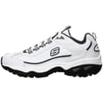 thumbnail image 2 of Skechers Men's Energy Afterburn Sneaker, White/Charcoal, 11 M US, 2 of 8