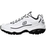 Skechers Energy Afterburn Lace-Up Sneakers, Mens Athletic Shoes with Leather and Mesh Upper