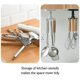 thumbnail image 4 of Gancho para colgar utensilios debajo del gabinete para cocina y baño, paquete de 2 oso de fresa Electrónica, 4 of 5