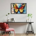 thumbnail image 5 of Patifu Wooden Jigsaw Puzzle Butterfly Wings Paint Splatters Theme Gift for Family Friends 1000 PCS, 5 of 6