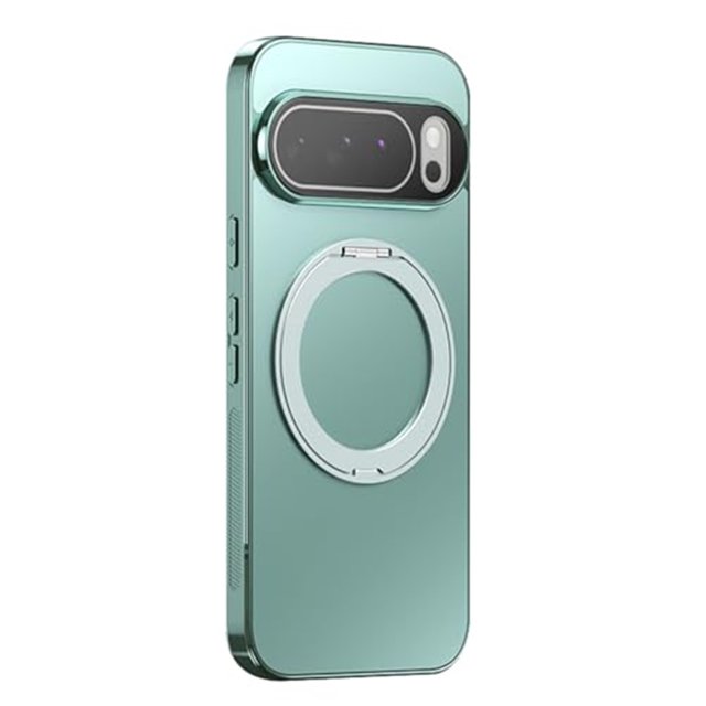 Case For Google Pixel 10 Pro XL/10 PRO/10, Magnetic Shell With Supports Wireless Charging Anti-Fall Ring Kickstand Cover