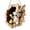 D, variant on Wooden Bunny Welcome Sign Easter, Rabbit Hole Door Sign Spring Wreaths For Front Door, Rabbit Wreaths Wall Hanging Decoration, Garland For Home Farmhouse Decor 11.8 Inch