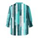 thumbnail image 5 of Camisas de Cuello de Tripulación de Manga Larga para Hombres Moda de Mujeres Primavera Y Verano Botón Arriba Cardigan 3/4 Cuarto de Manga Chaqueta Cuello en V Top / Camisa, Informal Y Cómodo para el, 5 of 5