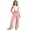 pants 220#Pink, variant on ZXLBBD Girls Wide Leg Drawstring Elastic Waist Split Hem Loose Solid Color Trousers with Pockets Beach Vacation Fashion Causal Daily Wear,Khaki,Size 15 Y-16 Y