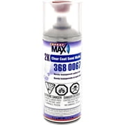 SprayMax 3680067 2K Clear Coat, 11.4 oz, Satin