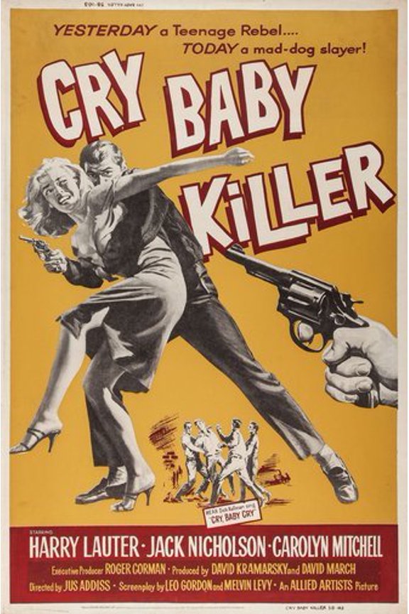 Cry Baby Killer Poster 11Inx17In Mini Poster 11x17 poster Color Category: Multi, Unframed, Ages: Adults