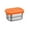 Orange, variant on YIKA Tupperware Container 304 Stainless Steel Crispers Bento For Dipping Dishs 230ml Kitchen Storage Orange