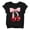 Black, variant on Cute Cherry Graphic Tee Girls Short Sleeve T-Shirts Crewneck Shirts for Girl Tee Tops Clothes Size 2‐13 Years Birthday Outfit