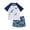 D-White, variant on Shadoumai Swimming Clothes for Boys Graphic Print Beach Swimwear Boys 2 Piece Swimsuit Beach Bathing Suits for Kids