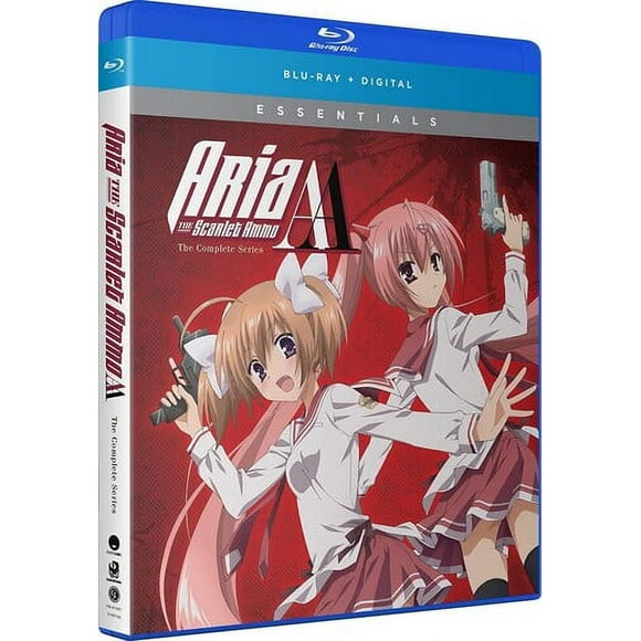 Aria The Scarlet Ammo AA: The Complete Series  [BLU-RAY] 2 Pack, Digitally Mastered In HD, Subtitled