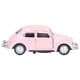 thumbnail image 4 of 1:36 Diecast Metal Car Model Vintage Pull Back Car Colección de vehículos de juguete para niños rosa claro, 4 of 12