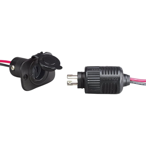 Marinco 12VCPS2 2-Wire ConnectPro® Receptacle & Plug - 1 Year Direct Manufacturer Warranty