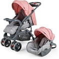 thumbnail image 1 of Carriola D´bebé reversible multi-ncional Travel System Elite rosa, 1 of 5
