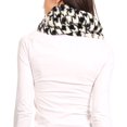 thumbnail image 2 of Sakkas Abir Soft Furry Reversible Short Twist Wrap Around Infinity Scarf - 1533-3-Black - One Size, 2 of 5