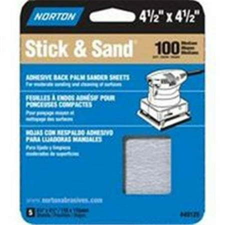 

Norton 4.5X4.5 Stick&Sand Sheet 100 5452