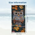 thumbnail image 3 of PHYHOO Cartoon Owl Floral Beach Towel Oversized Microfiber Sand Free Beach Towel Quick Dry, Animal Owl Lightweight Pool Towels for Adults Travel Towel for Gym Yoga Camp Swim 30x60in, 3 of 8
