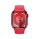 thumbnail image 2 of Smartwatch Apple Series 9 (GPS) Caja de aluminio Rojo 41MM correa deportiva Rojo talla S/M, 2 of 4