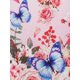 thumbnail image 4 of Tapa de tanque de estampado floral Twist Tamaño Rosegal  Camisetas sin mangas de talla grande, 4 of 5