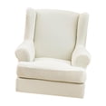 thumbnail image 1 of Funda elástica para asiento de silla, decoración a prueba de polvo, estirable, lavable, , cojines suaves, funda para , hogar, Beige BLESIY Funda de asiento Funda, 1 of 8