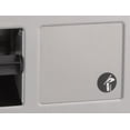 thumbnail image 3 of Bobrick B-35715 - ClassicSeries® Seat-Cover Dispenser, Sanitary Napkin Disposal and Toilet Tissue Dispenser, 3 of 3