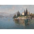 thumbnail image 2 of Emilie Mediz-Pelikan 18x14 Black Ornate Wood Framed Double Matted Museum Art Print Titled - Villa Cipressi, 2 of 5
