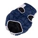 thumbnail image 5 of Abrigo de invierno para perros, chaqueta reflectante gruesa, cálida, cómoda, impermeable, resistente al viento, para invierno, azul marino, 5XL, 5 of 5