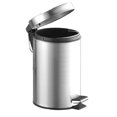 thumbnail image 3 of Mainstays 5 Litre Stainless Stee Litre Step Bin, 3 of 5