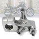 thumbnail image 1 of 25mm 1" Motorcycle Clutch Perch Lever Aluminum Alloy Silver Mirror Holder Bracket Mount For Harleyamp;honda Shadow 600 Vt750 Tools, 1 of 5