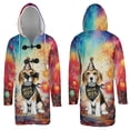 thumbnail image 3 of Hello 2025 Beagle Celebrates Happy New Year Firework Balloon All Over Print 3D Hooded Duffle Toggle Coat Beagles Dog Lover Gifts Idea - 02024, 3 of 6