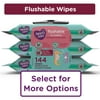 Parent's Choice Flushable Melon berry Scented Wipes (Choose Your Count)