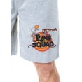 thumbnail image 2 of Looney Tunes Mens' Space Jam Tune Squad Movie Characters Pajama Shorts, 2 of 5
