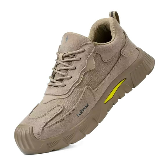 Besthonor Protective industrial shoes, Men's Powertrain Sport Alloy Safety Toe Industrial Work Shoe