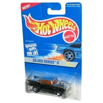 Hot Wheels Silver Series II 3/4 (1995) '57 Chevy Toy Car #422