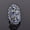 Antique Silver Blue Diamond, variant on Womens Geometric Ring with Zircon Stone Hollow Alloy Electroplated Fashion Jewelry Ins Statement Ring Antique Silver Blue Diamond Gun Black Red Diamond