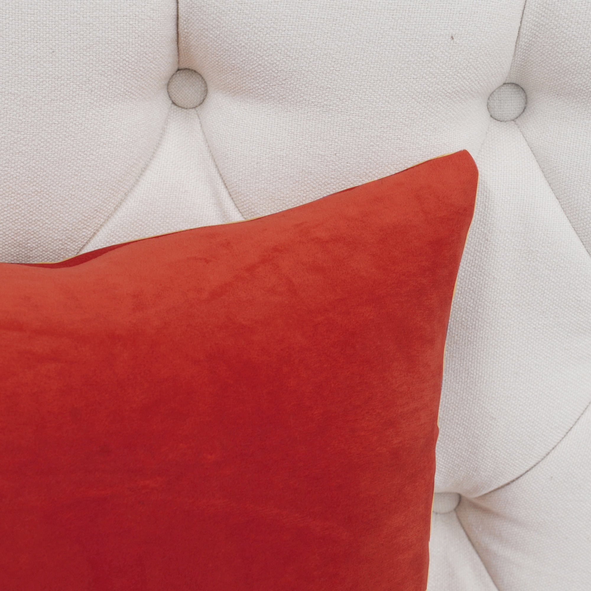Home Soft Things Supersoft 20-inch Throw Pillow Covers (Set of 4) Red Polyester