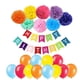 thumbnail image 1 of Kit de globos para decoración de cumpleaños, 21 unidades, látex, colores, 1 of 1
