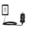 thumbnail image 1 of Gomadic Intelligent Compact Car / Auto DC Charger suitable for the HP Slate 7 Extreme - 2A / 10W power at half the size. Uses Gomadic TipExchange Tech, 1 of 4