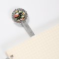 thumbnail image 3 of Minced flower Vintage Silver Lace-Edged Bookmark: an Ideal Gift for Readers and Book Lovers, 3 of 5