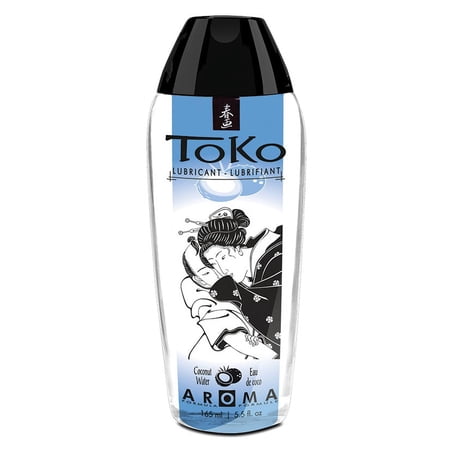Shunga Toko Aroma Flavored Water Based Personal Lubricant  Coconut Water 5.5 oz