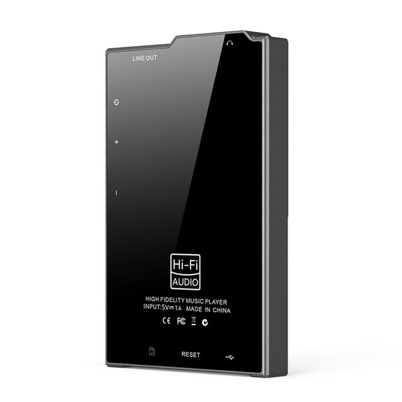 Audio 2.4'' TFT Color Screen MP3 Player High-Resolution Audio Player With 16GB Memory Lossless High-Fidelity Portable Players Built-in BT For Car