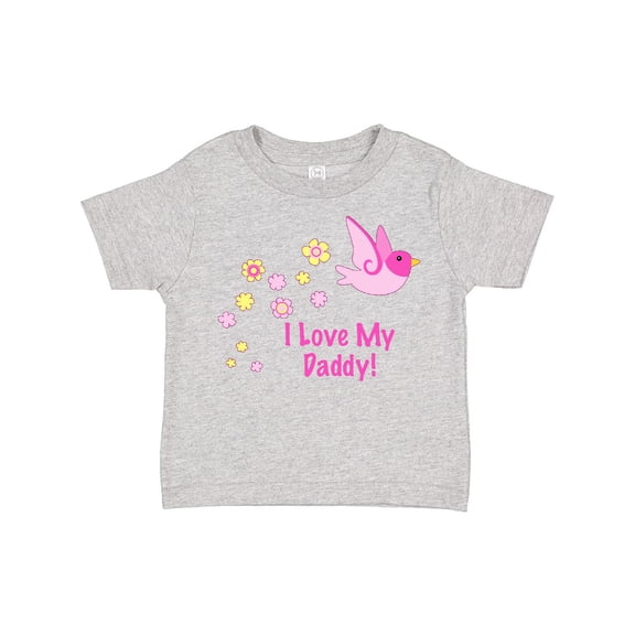 Inktastic I Love My Daddy Girls Toddler T-Shirt
