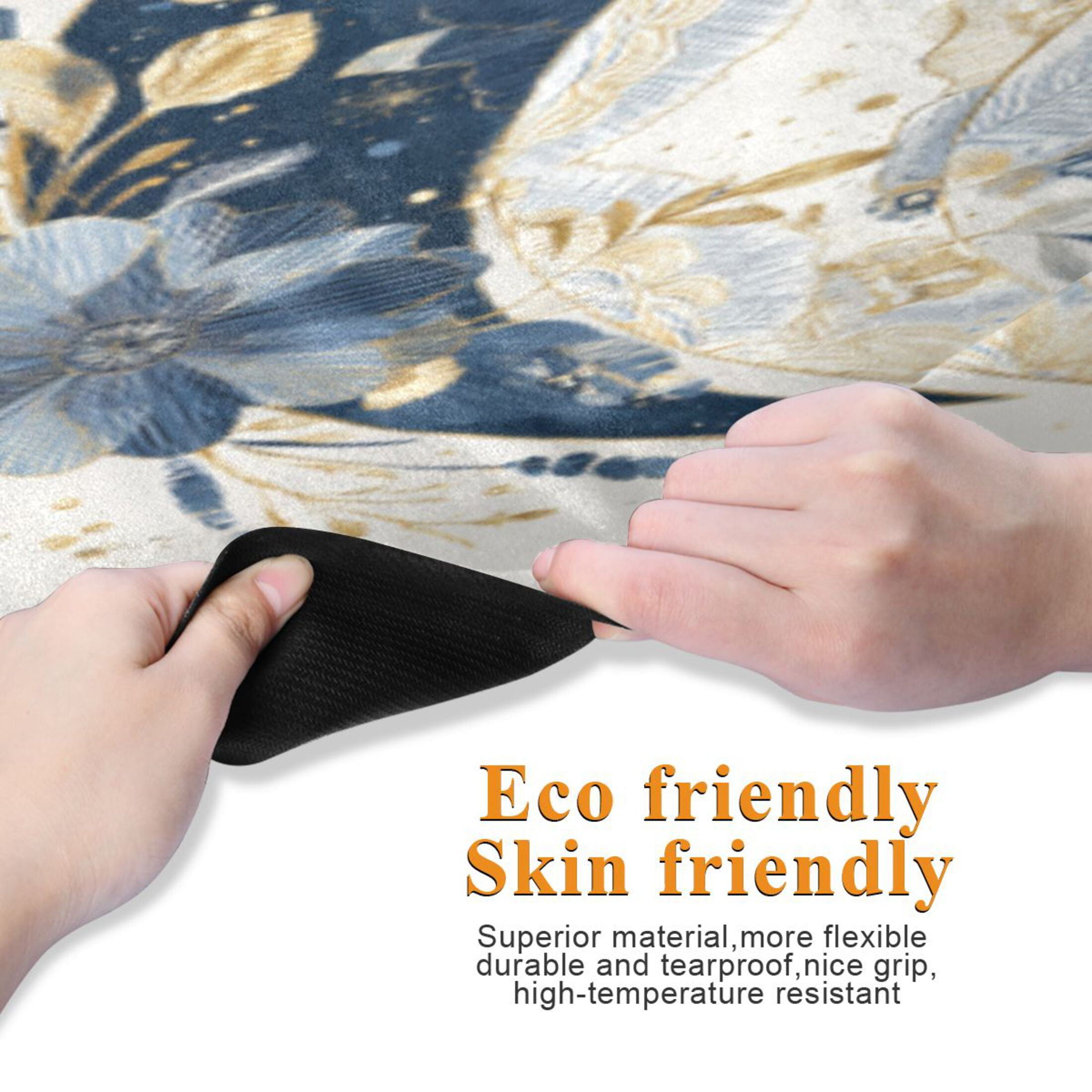 BZSMCE Yoga Mat Women Fitness Mat Lunar Bloom Altar Pattern