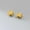 Gold, variant on 925 Sterling Silver Small Lotus DIY Bracelet Charm Bead A2996-Silver-1 piece