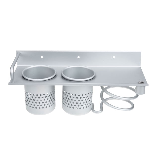 WEUVEB Rack De Almacenamiento Para Y Rizador De Plateado Para Y Dormitorio